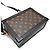 Borsa a tracolla Louis Vuitton Solar Ray Soft Trunk Marrone Nero - vista 4