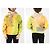 McQ Alexander McQueen Grow Up Tie-Dye Hoodie Pink Grün Grau Gelb - Ansicht 3