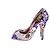 Décolleté con paillettes Miu Miu viola taglia 38 Porpora - vista 5