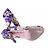 Décolleté con paillettes Miu Miu viola taglia 38 Porpora - vista 7