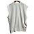 Autre Marque Pullover de Fleece Francês com Meio Zip GALLARDAGALANTE Branco - vista 2