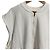 Autre Marque Pullover de Fleece Francês com Meio Zip GALLARDAGALANTE Branco - vista 3