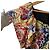 Autre Marque Camicetta in Power Net con stampa floreale VIVIENNE TAM Multicolore - vista 3