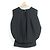 Autre Marque Top ENFOLD Double Cloth Peplum Back Volume Negro - vista 2