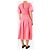 Derek Lam 10 Crosby Rosa gera dites Midikleid - Größe UK 8 Pink - Ansicht 2
