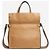 Fendi Tan Flip Leder Tote Bag Braun - Ansicht 3