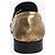 The row Loafer aus goldfarbenem Metallic-Leder - Größe EU 38 Golden - Ansicht 3