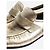 The row Loafer aus goldfarbenem Metallic-Leder - Größe EU 38 Golden - Ansicht 4