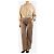 Brunello Cucinelli Pantalones anchos de algodón taupe - talla S Castaño - vista 2