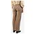 Brunello Cucinelli Pantalones anchos de algodón taupe - talla S Castaño - vista 3