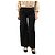 Brunello Cucinelli Pantalones anchos de algodón negro - talla S