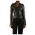 Balenciaga Braune Lederbikerjacke - Größe UK 8