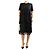 Simone Rocha Midi-Kleid aus schwarzer Spitze - Größe L