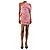 Isabel Marant Lila Mini-Kleid mit gerafftem One-Shoulder-Design - Größe UK 8