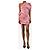 Isabel Marant Lila Mini-Kleid mit gerafftem One-Shoulder-Design - Größe UK 8 - Ansicht 3