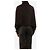 Autre Marque Hochgeschlossener Pullover Dunkle Schokolade - Größe XS Braun - Ansicht 2