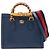 Gucci Borsa a tracolla Diana in bambù blu