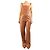 Alice + Olivia Mono de piel sintética marrón - talla UK 12 Castaño