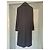 Loewe Abrigo Largo de Lana Virgen Negra Negro - vista 6