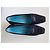 Mocassini Salvatore Ferragamo in camoscio nero Gancini - vista 2