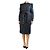 Weekend Max Mara Jeanshemdkleid in Darkwash - Größe UK 10 Marineblau