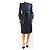Weekend Max Mara Jeanshemdkleid in Darkwash - Größe UK 10 Marineblau - Ansicht 3