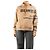 Burberry Sudadera con capucha beige con estampado Horseferry - talla M