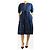 Autre Marque Midikleid aus blauem Denim - Größe UK 12 - Ansicht 3