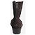 Autre Marque Botines western chocolate negro - talla EU 37.5 Castaño - vista 3