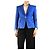 Balmain Blue single-breasted blazer - size UK 12