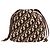 Autre Marque Dark brown logo bag