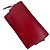 Autre Marque Clutch Hexagona in pelle rossa Rosso