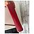 Autre Marque Clutch Hexagona in pelle rossa Rosso - vista 6