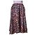 Autre Marque Gonna midi in seta con stampa floreale Saga Harbor Marrone Rosso Beige Porpora