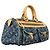 Borsa Louis Vuitton Monogram Denim Neo Speedy Blu - vista 2