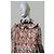 Top plissé floreale Tory Burch con scollo a volant e polsini in velluto Nero Multicolore - vista 2