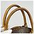Borsa Louis Vuitton Monogram Ellipse MM Marrone - vista 10