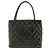 Borsa Tote Chanel Matelassé Coco Mark Reissue Nero