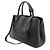 Borsa Louis Vuitton Monogram Empreinte Montaigne MM Nero - vista 3