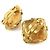 Pendientes de clip dorados Chanel - vista 7