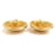 Timeless Orecchini a clip dorati Chanel D'oro  - vista 8