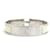 Hermès Hermes HERMES Armreif Clic Clack H Silber Aus weiß  - Ansicht 4