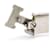 Hermès Hermes HERMES Armreif Clic Clack H Silber Aus weiß  - Ansicht 8