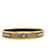 Hermès Bracciale rigido in smalto Hermes Nero Bianco D'oro  - vista 5