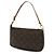 Borsa Louis Vuitton Monogram Pochette Accessoires Marrone - vista 3