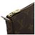 Borsa Louis Vuitton Monogram Pochette Accessoires Marrone - vista 5