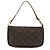 Handtasche Louis Vuitton Monogram Pochette Accessoires Braun