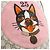 Zaino Gucci GG Supreme Bosco Appliqué Dog Rosa Beige Verde - vista 10