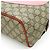 Zaino Gucci GG Supreme Bosco Appliqué Dog Rosa Beige Verde - vista 4