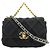 Borsa Chanel 19 Matelassé Coco Mark Chain Nero